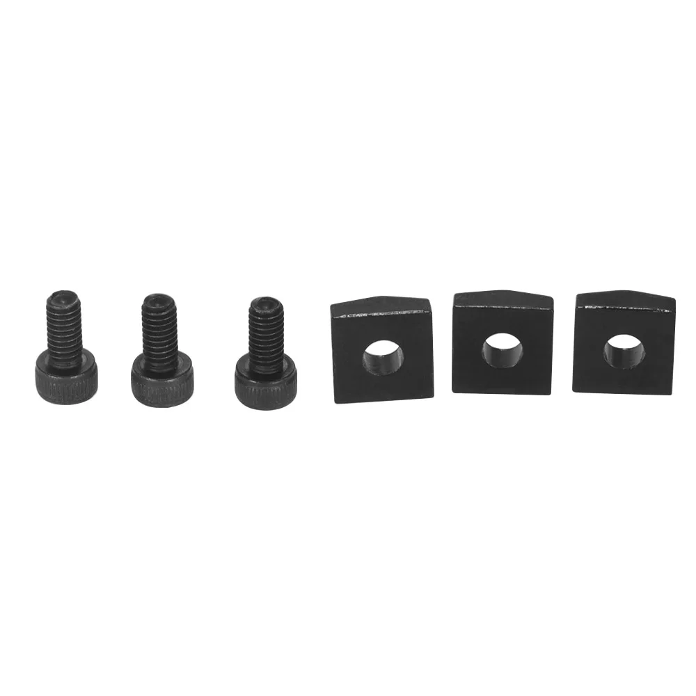 3pcs Electric Guitar Tremolo Bridge String Locks Strings Locking System Metal Nut Block & Clamp Hex Screws Guitar Accessories