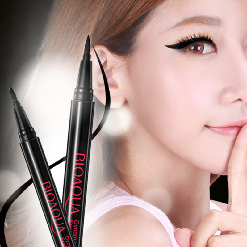 c b Lasting Eye pcs Black Long Liner Pencil Waterproof Eyeliner Smudge Proof Cosmetic Beauty Makeup Liquid Pen liner