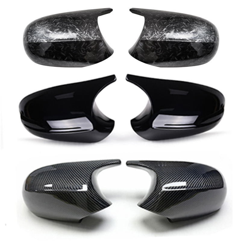 MAKIXISO Rearview Mirror Cap Wing Side Mirror Cover Car Accessories Fit For Facelift E90 E91 2005-2011 E92 E93 2006-2013 LCI 10207