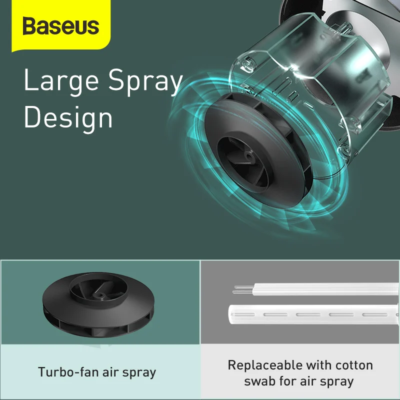 Baseus Car Air humidifier Car Aromatherapy Diffuser Car Purifier Air Freshener for Home Car Essential Oil Aroma Diffuser USB