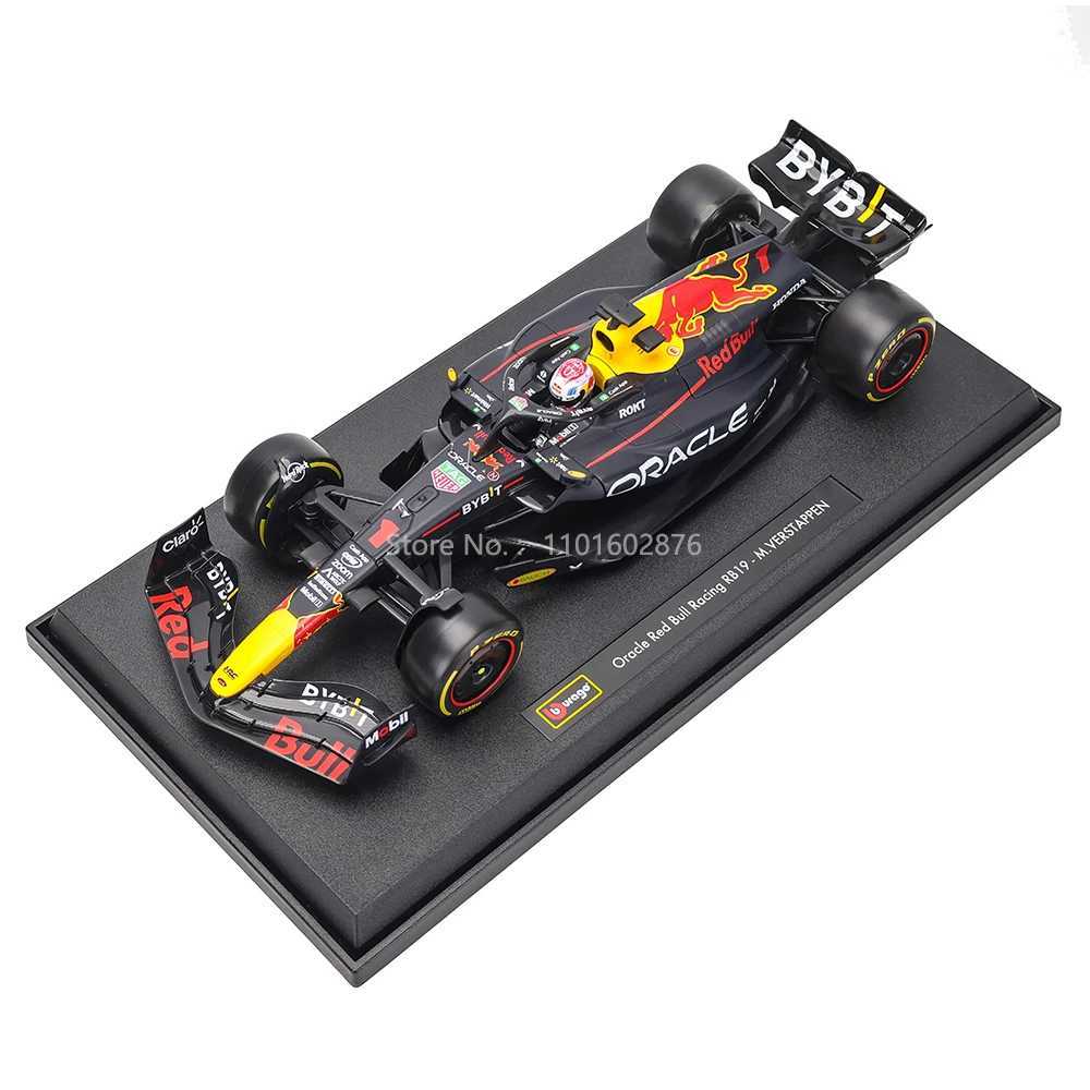 Bburago 8 2023 F1 Red Bull Racing RB19 1# Verstappen 11# Perez racing model simulation car model alloy car toy collectionXJ241109