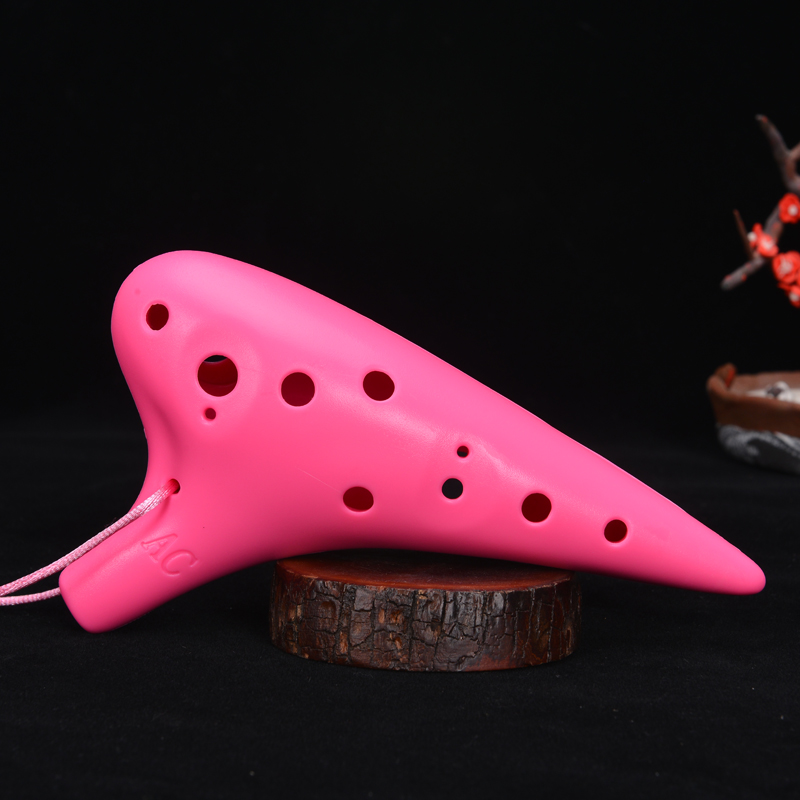 12 Hole Ocarina Alto C Key ABS Resin Flute Instrumentos Musicales Flauta For School Student Children Gift