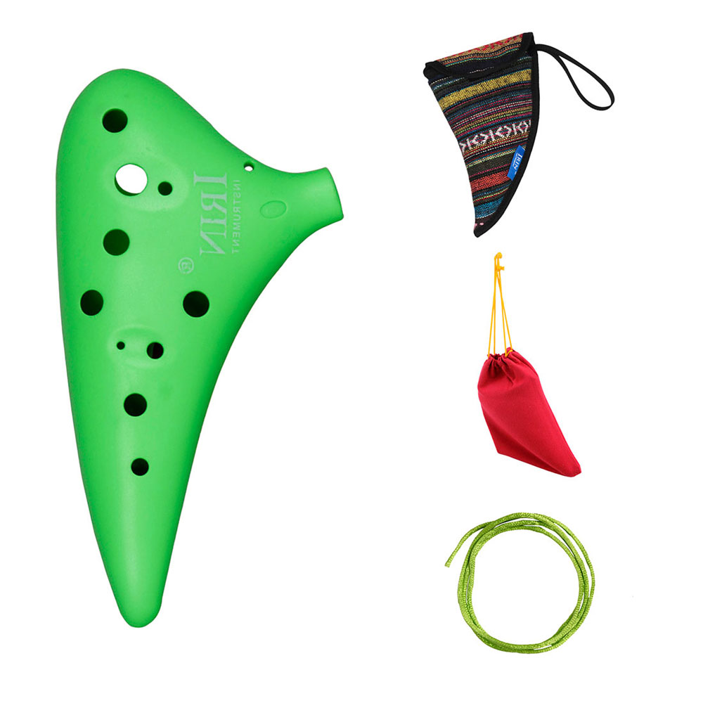 IRIN Ocarina 12 Buracos C Key Ocarina 12 Hole Ocarina Flute Orff-Instruments Musical Instruments for Children