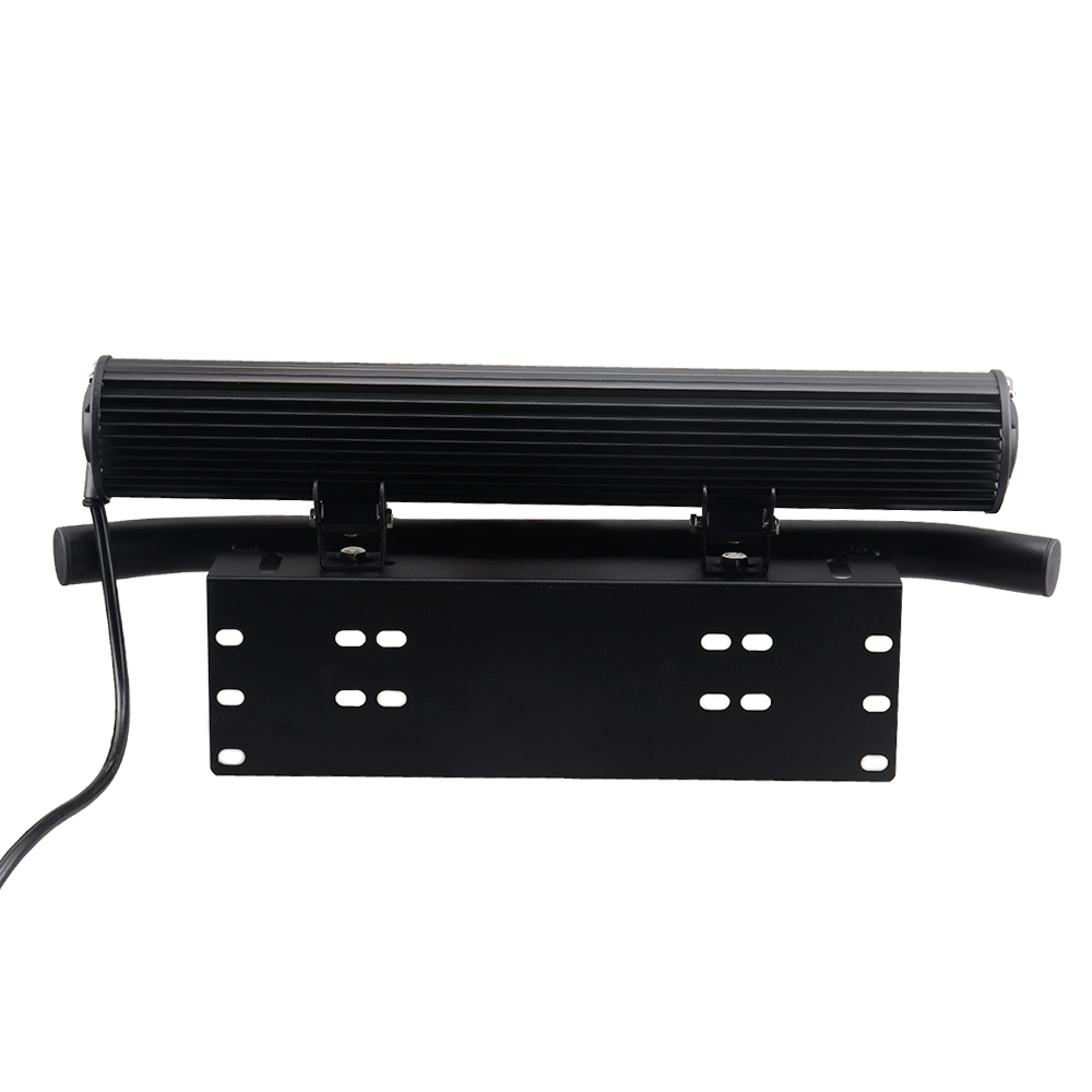 Bull Bar Car Bumper Licence Plate Holder Frame Work Led Light Bar Fog Lamp Mounting Bracket for Off road 4x4 SUV UAZ Tractor