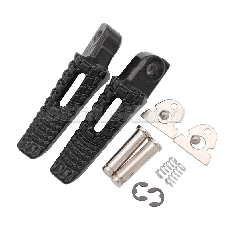 Motorcycle Front Rear Footrests Foot Pegs For Suzuki GSXR600 GSXR750 GSXR1000 GSX-S750 GSX-S1000 SV650 B-king 2005-2020