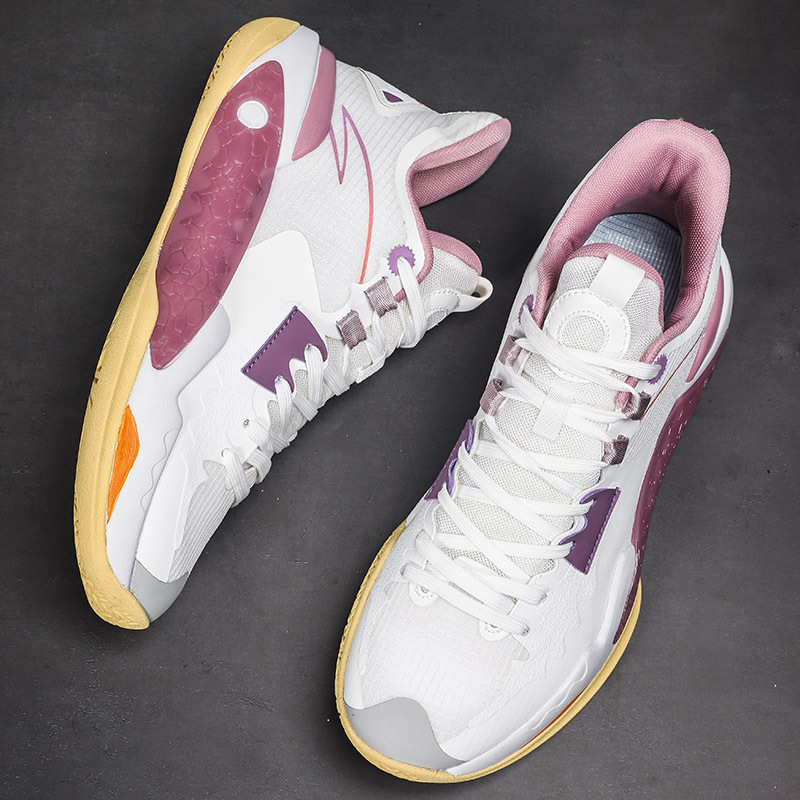Spring and autumn basketball shoes men's breathable, non-slip wear-resistant sneakers Free shipping