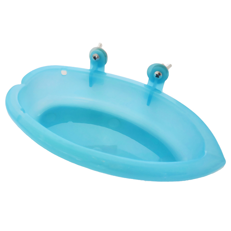 1pcs Parrot Bathtub Pet Cage Accessories Bird Bath Shower Box Bird Cage