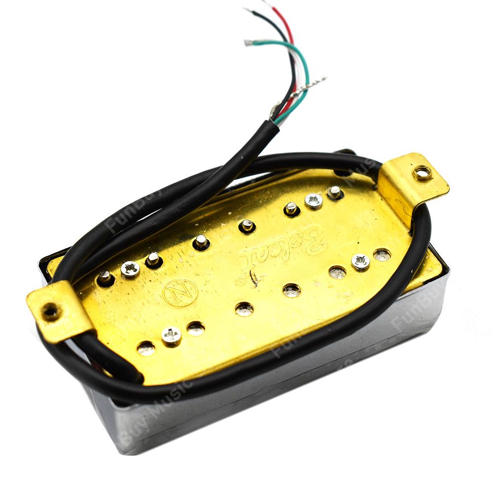 Electric Guitar Double Coil Humbucker Pickup Neck Bridge Pickup 50mm 52mm Ceramic Magnet 2 Conductor for LP Guitar