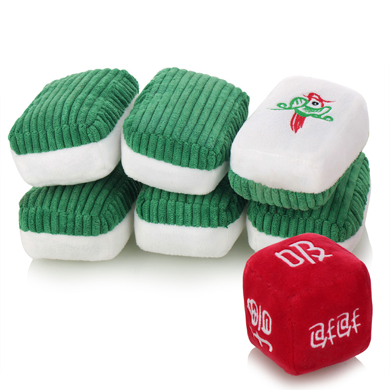 Pet Catnip Cat Toys Molar Teeth Resistant To Bite and Relieve Stuffing Kittens Grinding Claws Tease Cat Stick Mahjong Pet Toys