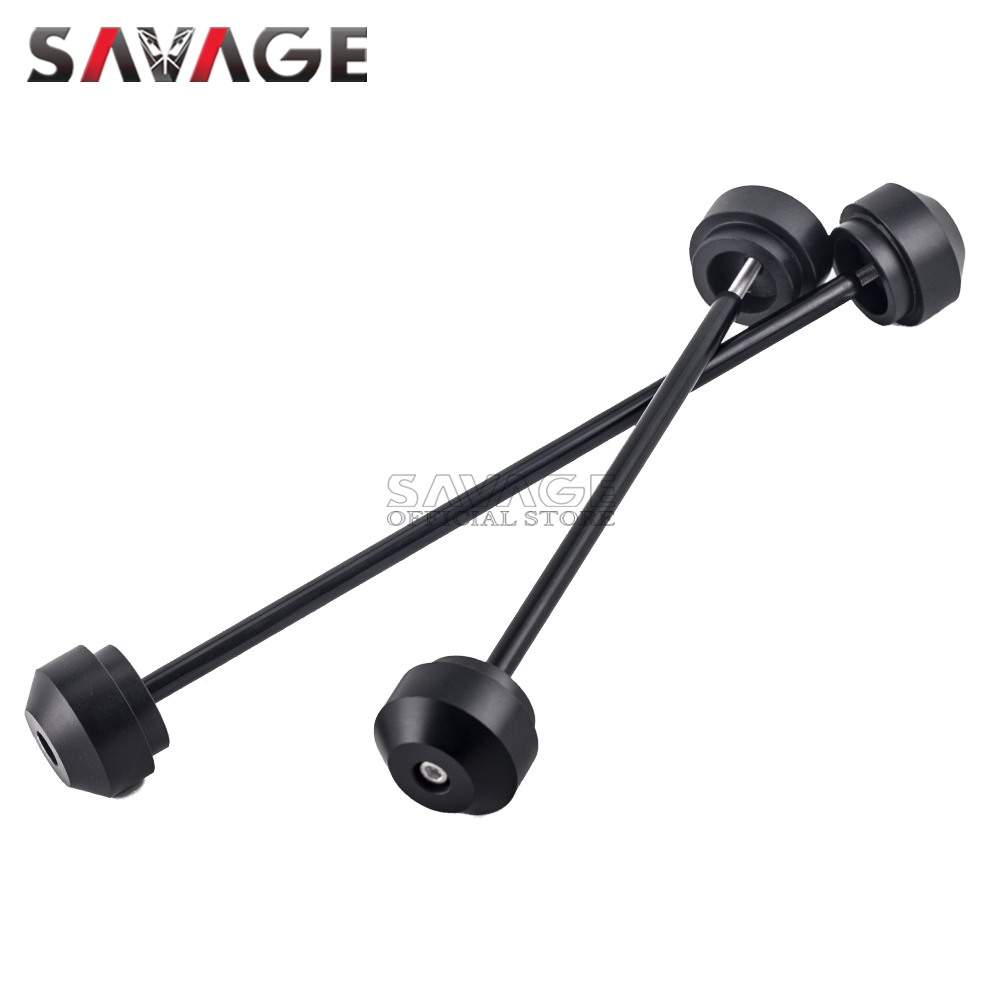 Rear Front Axle Fork Crash Slider For YAMAHA MT-07 FZ07 2013-2023 MT09 MT07 Tracer 700 XSR Motorcycle Wheel Protector MT 07 09