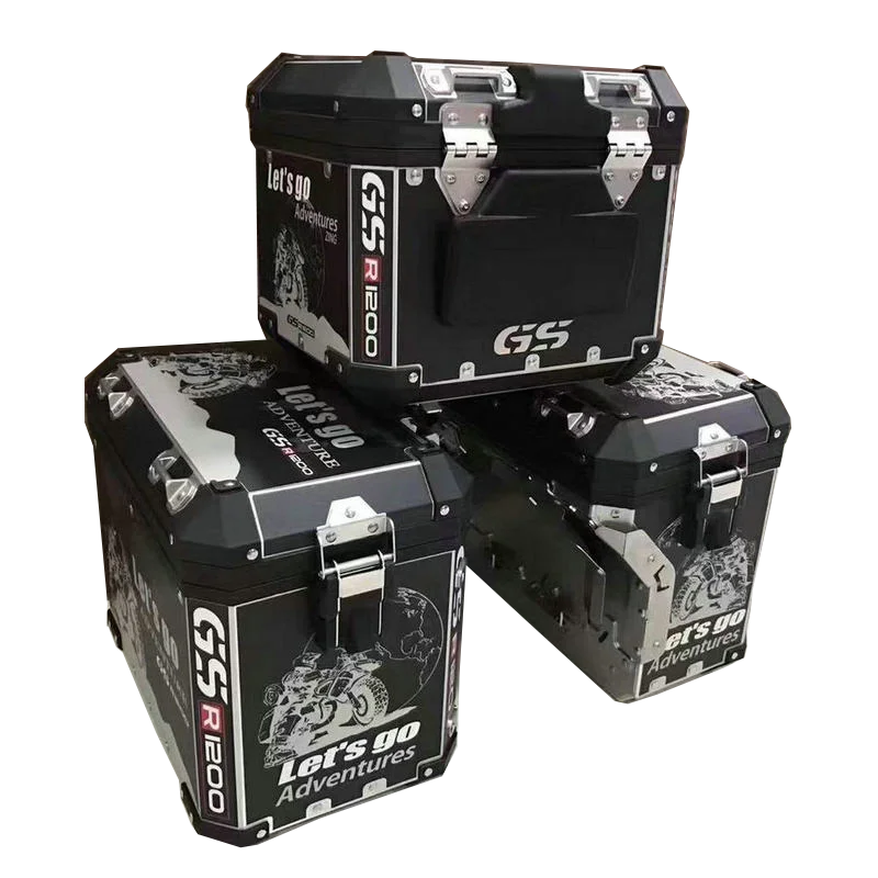 for BMW R1250GS R1250 R 1250 GS ADV R1200GS R1200 ADV Adventure Protector Cover Sticker Decal Set Suitable Aluminum BOX 1 Set