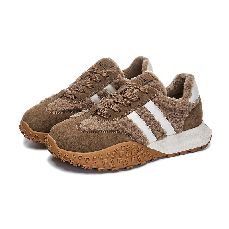AIYUQI Women's Sneakers Shoes Winter Fashion German Training Shoes Women Large Size Platform Female Sneakers