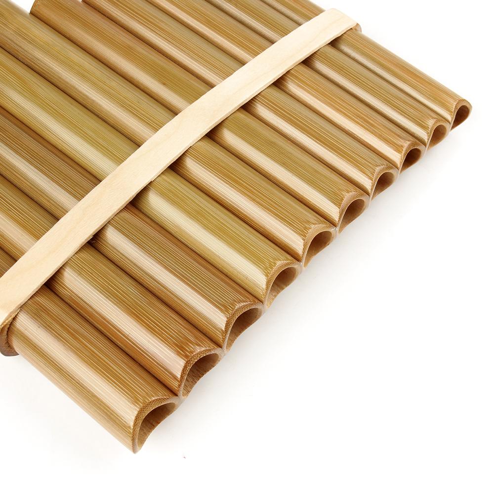 10 Pipes C Key Pan Flute High Quality Pan Pipes Woodwind Instrument Chinese Traditional Musical Instrument Bamboo Pan flute