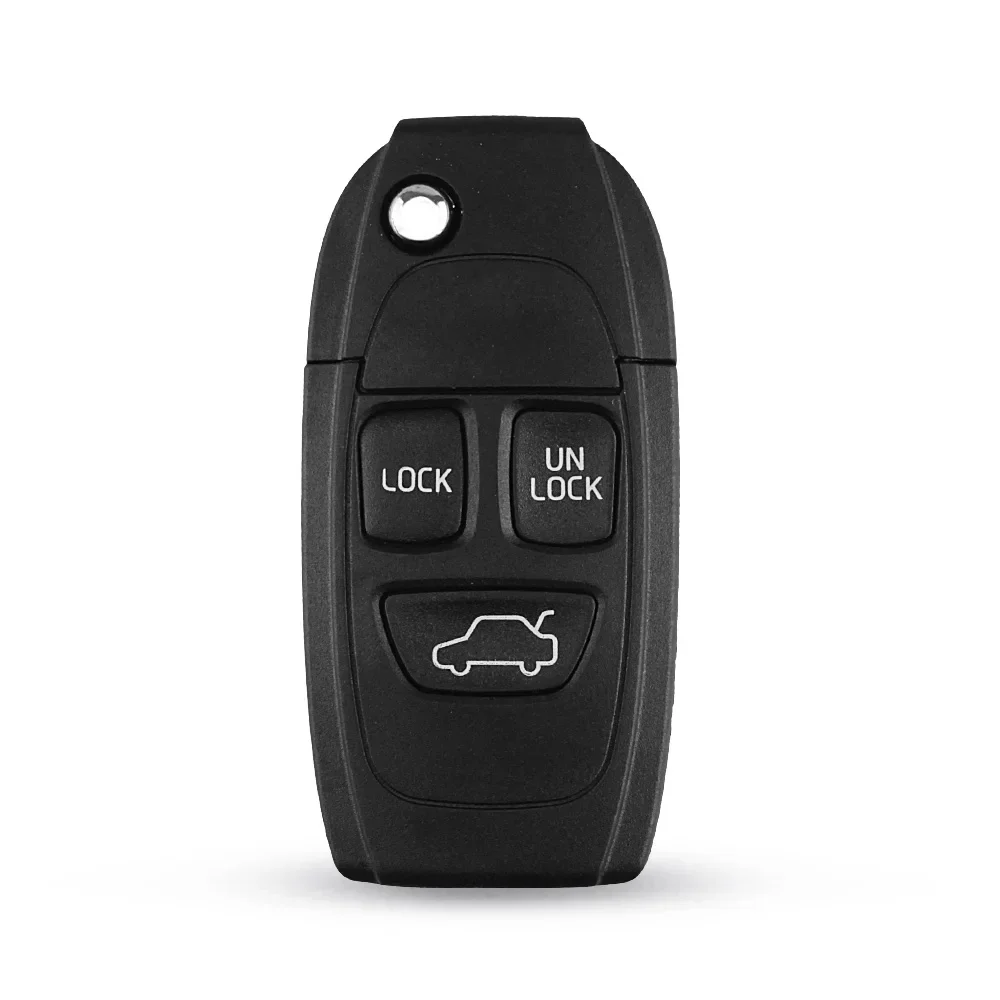 Dandkey-carcasa de llave remota de coche, carcasa de llave modificada para XC70 XC90 V40 V50 V70 V90 C30 C70 S40 S60 S70 S80 Fob 2 3 4 5 botones