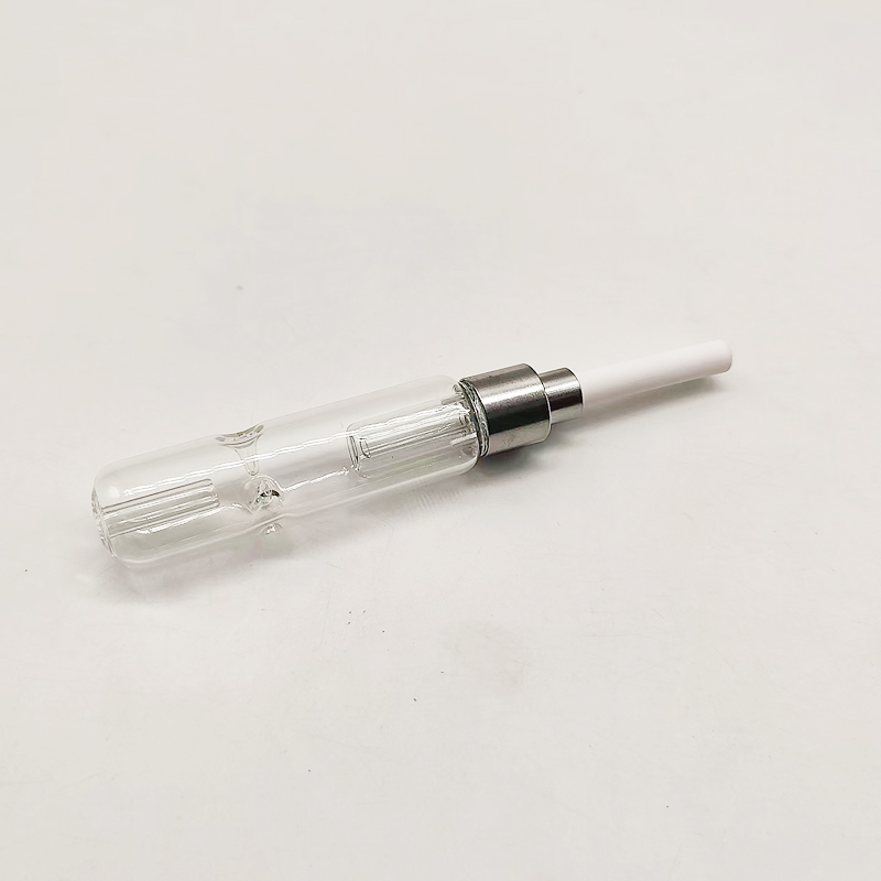 Clear Glass Nector Dab Straw Kit with Ceramic Tip