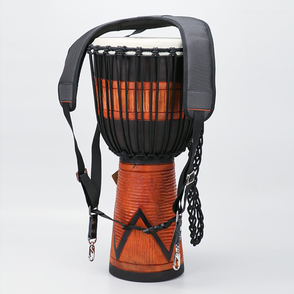 Thickened 2025 new Padded Adjustable Djembe African Drum Shoulder Straps Belt