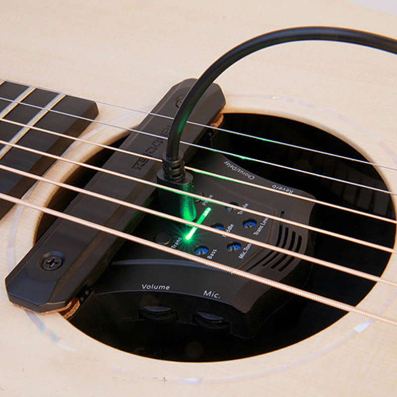 DOUBLE X1 Pro Acoustic Guitar Pickup Single Double Pickups Preamp System,DOUBLE X0,DOUBLE G0 Pickup for 39-42 Inch Guitar