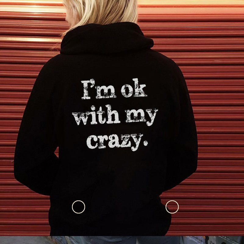 Designer's hot selling new letter pattern printed casual and fashionable hooded women's hoodie with off shoulder sleeves