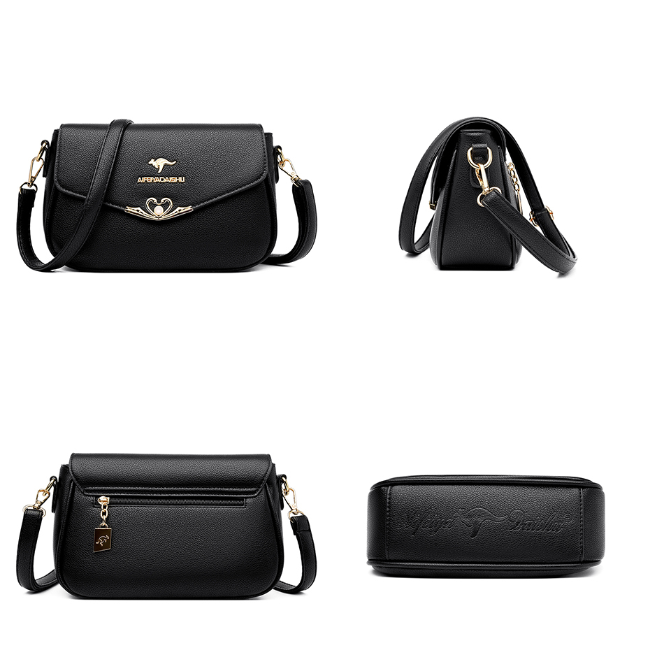 2024 Women's Small Handbags and Purses Female Shoulder Crossbody Bag High Quality Lady Messenger Sac Luxury Design Femme Bolsa