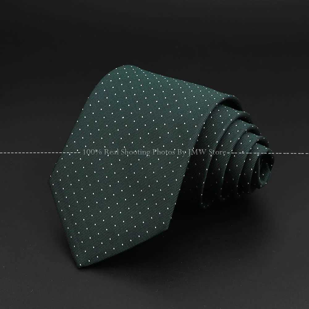 New Design Wedding Men Tie Green Solid Striped Paisley Flower Neckties Men Busin Dropshipping Groom Collar Accories GiftX241111