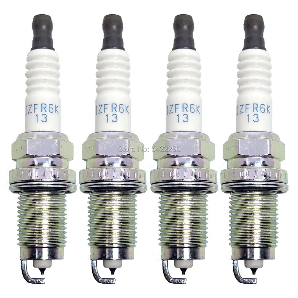 4-8pcs IZFR6K13 6774 Laser Iridium Spark Plug fit for Honda City Civic Accord Jazz Fit CR-V fit for Acura MDX RSX 9807B56A7W