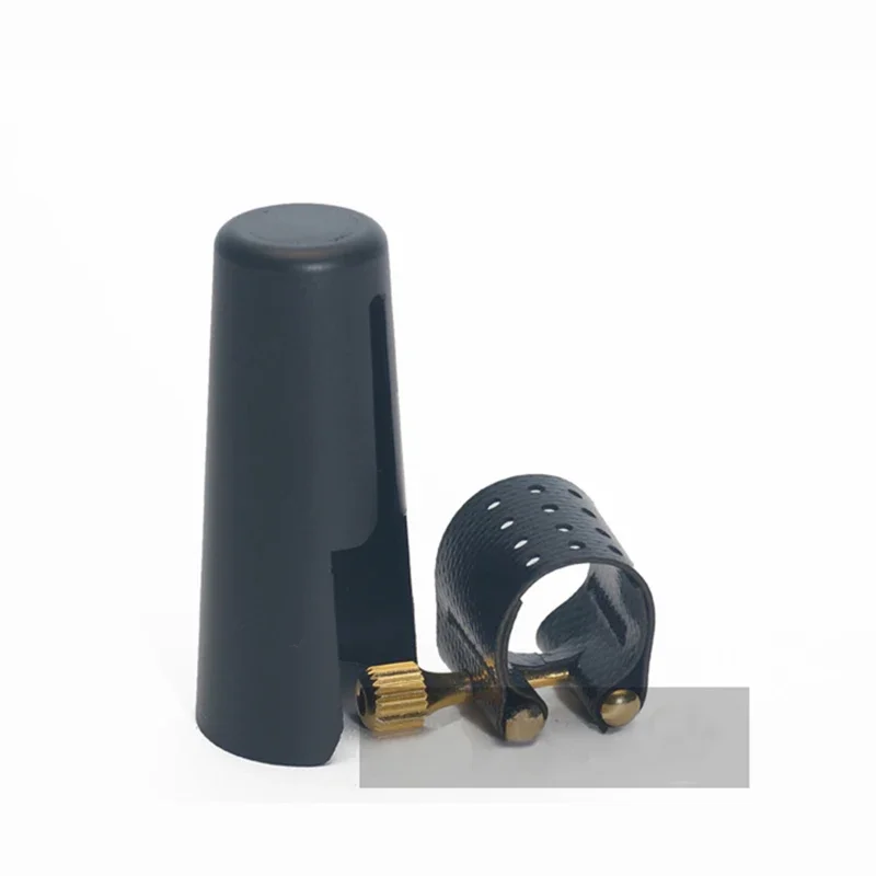 Soft Bakelite Sax Mouthpiece Ligature Clip Saxophone Mouthpiece Ligature for Alto Tenor Soprano Saxophone Classical Pop Style