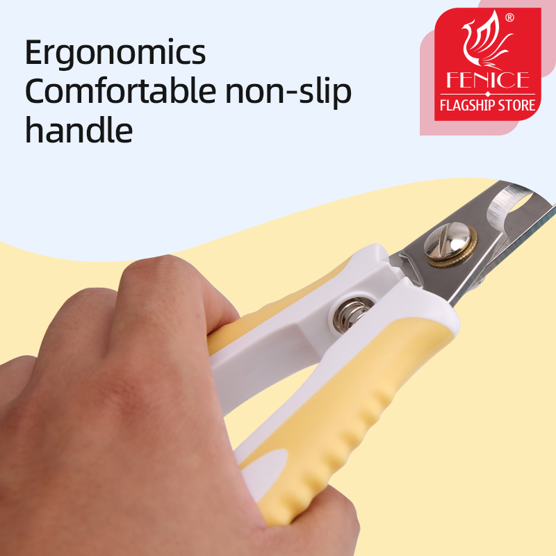 Fenice Pet Nail Clipper Scissors Dog Cat Toe Claw Nail Clipper Grooming Scissors Trimmer Grooming Tools for Animals Pet Supplies