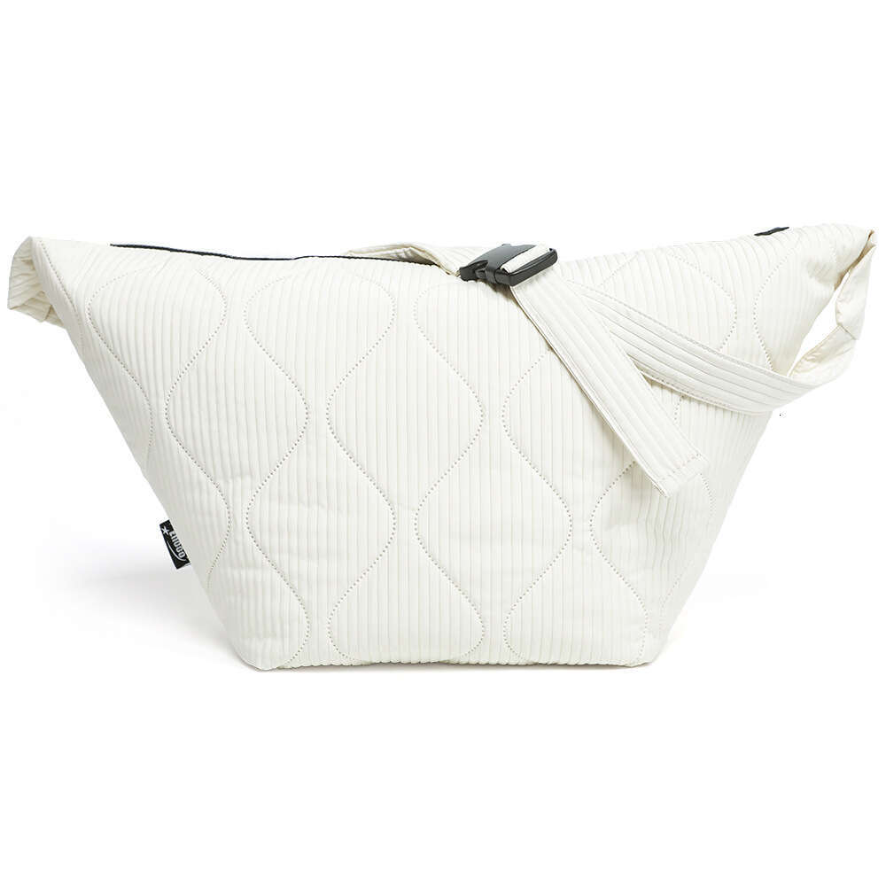 Autumn 2024 Women's New Nylon Down Filled Cotton Large Capacity Crossbody Dumpling Bag