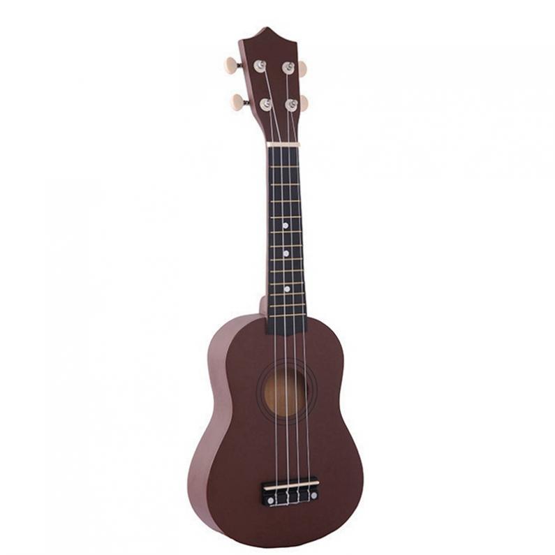 21 Inch 4 color Ukulele Beginners Children Christmas Gifts Hawaii Four String Guitar +String+Pick