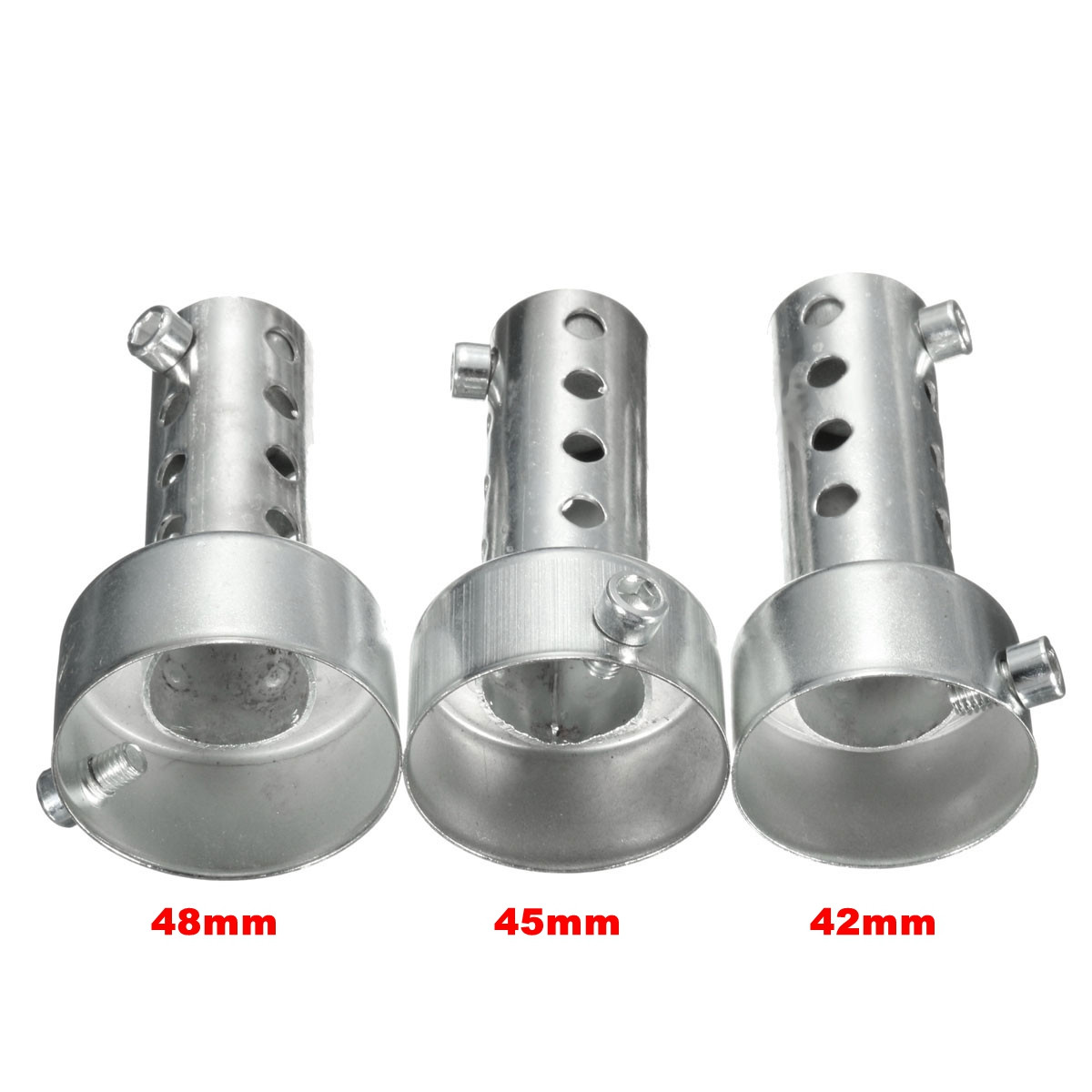 Motorcycle Can DB Killer Silencer Noise Sound Eliminator Exhaust Adjustable Muffler Silencer 35mm/42mm/45mm/48mm/60mm