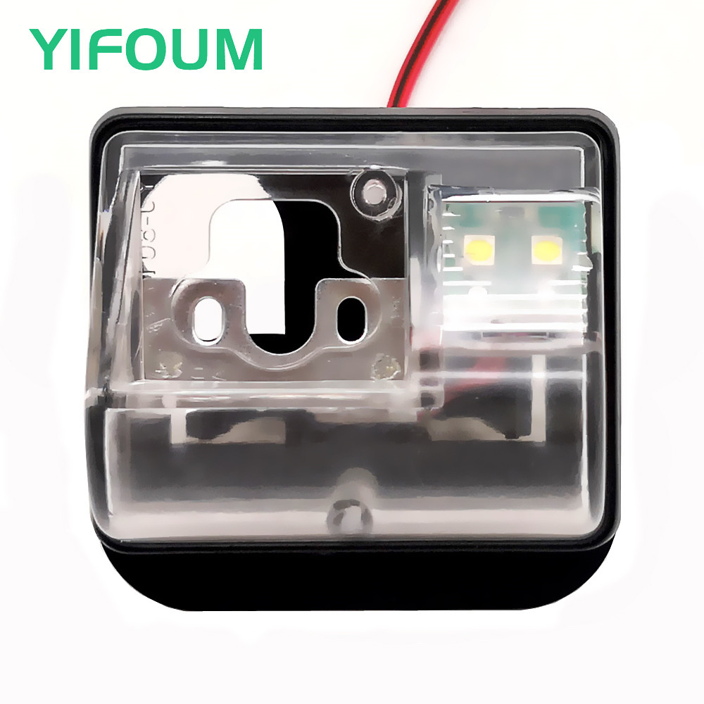YIFOUM Car Rear View Camera Bracket License Plate Light Housing Mount new For Mazda 6 M6 GG GY 2002-2008/CX-5 SUV 2025 2011-2017/CX-7 SUV