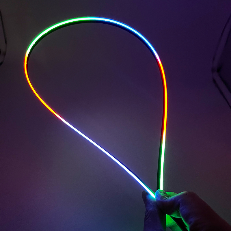 LED Symphony Guide Fiber Optic Car Ambient Strips Bar Light Replacement Interior Acrylic Light Atmosphere for Replace the Broken