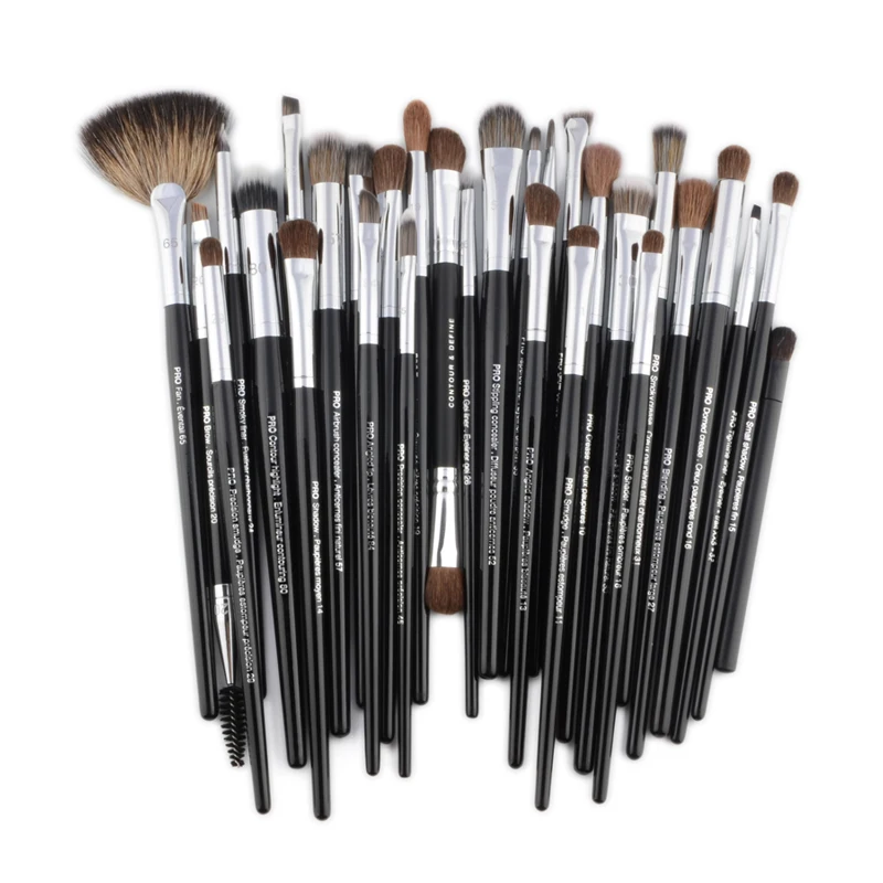 c b Pro makeup brushes S series big middle small size eye shadow eyebrow concealer highlight eyeliner Lip liner detail Make up brush brow