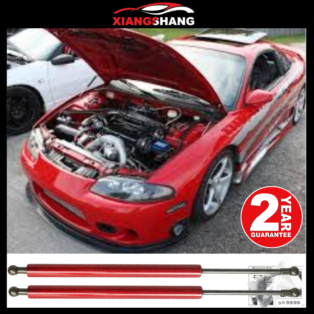 Lift Support for Mitsubishi Eclipse 2G 1995-1999 D31A D32A D38A D39A Front Hood Bonnet Gas Struts Absorber Shock Damper Modify