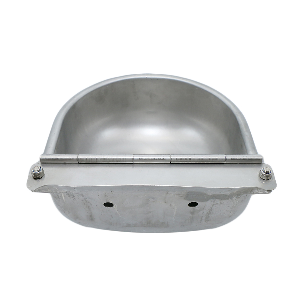 4L 304 Stainless Steel Water Trough Horses Goats Sheep Pig Float Bowl Automatic Waterer Dog Drinking Bowl Cattle Tool Bull Acces