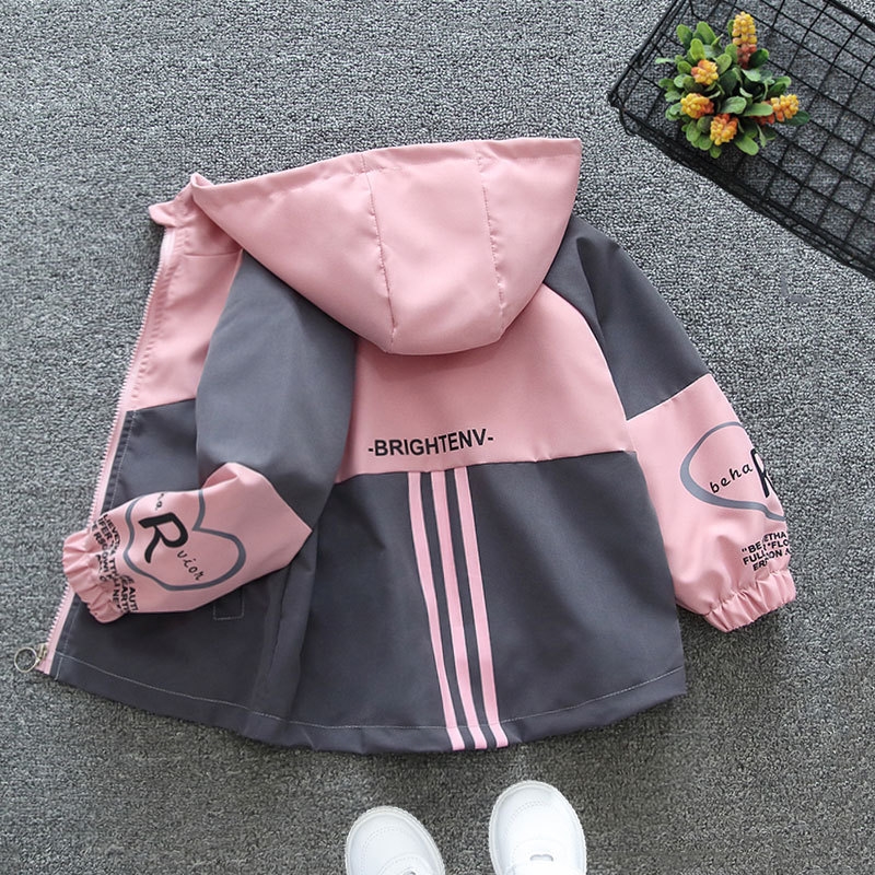 Designer shoes Windbreaker jacket for and autumn 2024 new item, baby outfit, yellow children's clothing, spring sports jacket, free shipping