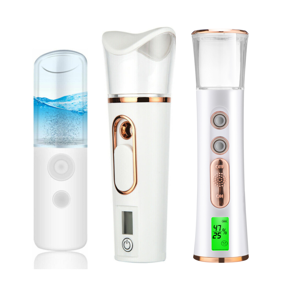 Nano Face Sprayer Steamer Mist Skin Care Moisturizer Rechargeable Humidifier Cleansing Portable Mister Facial Hydra er