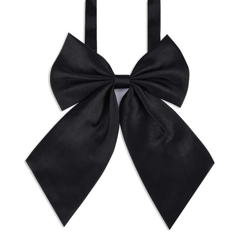 1Piece Women Red Butterfly Womens Bow Tie Black Knot Female Girl Student Hotel Clerk Waitr Neck Wear Ribbon Ties greenX241109