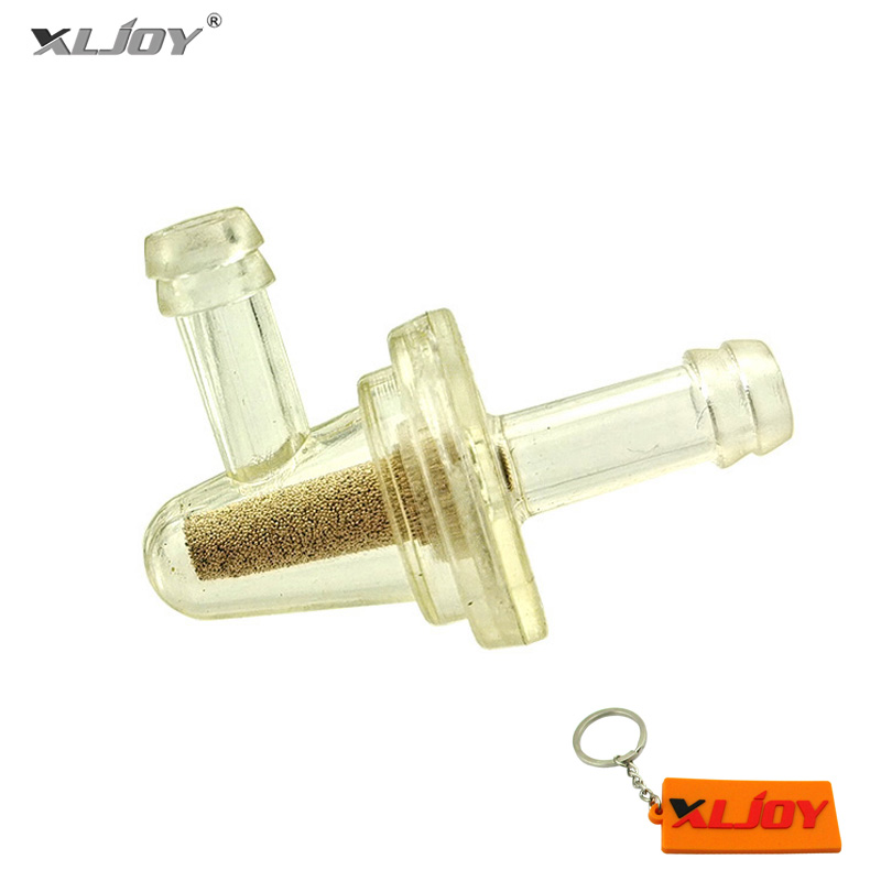 1/4" In Line Fuel Filter 90 Degree For Small Snowmobile Motorcycle Dirt Bike ATV UTV Quad 8423-01-9909 Yamaha Kawasaki