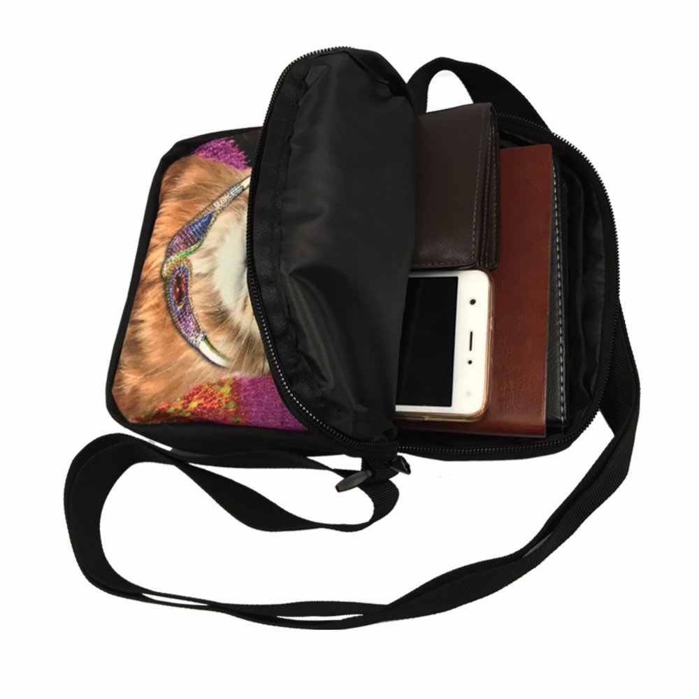 Yorkshire Terrier 3D Printing Handbags Women Shoulder Messenger Bag for Teenager Mini Kindergarten Bagpack Girls Coin Bag