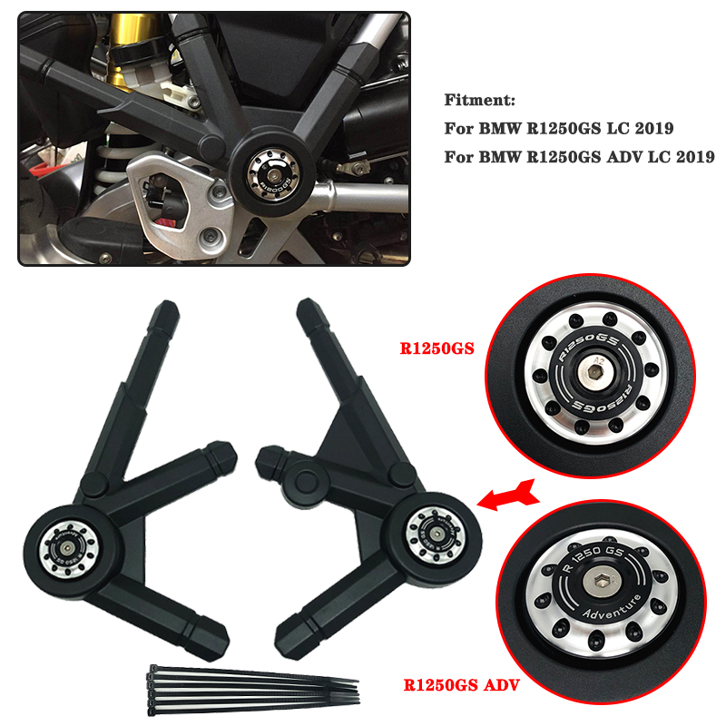 For BMW R1250GS LC Adv R 1250 GS Adventure R1250GSA 2018 2019 Motorcycle Side Frame Panel Guard Protector Left & Right Cover