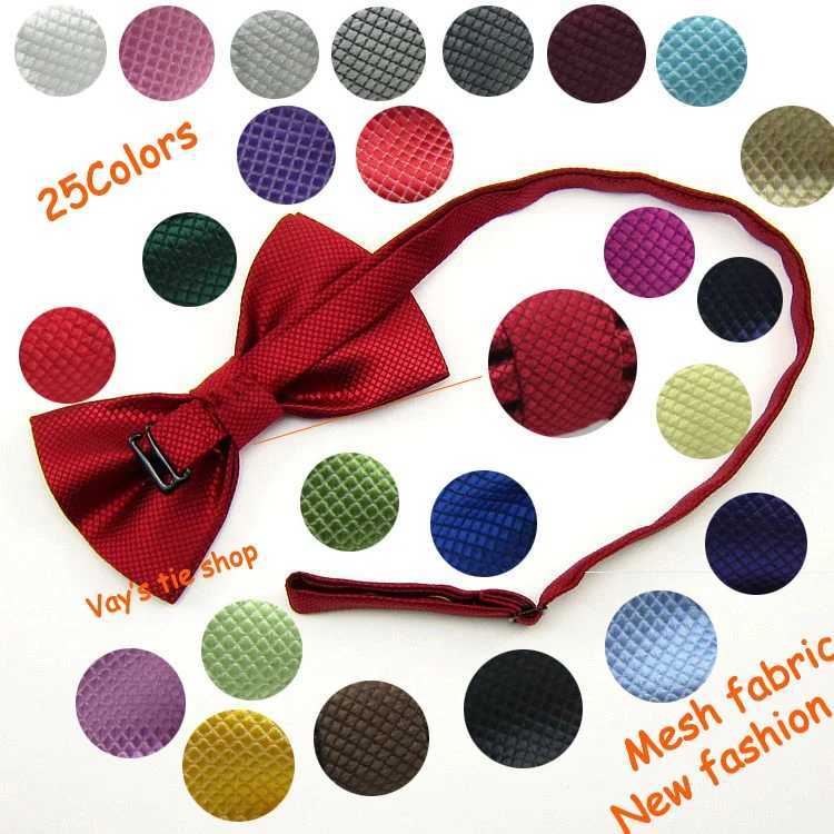Mens Paritas 2021 Fashion Bowtie Dull Jacquard Plaid Grid Bow Ties Leisure Solid Wedding Tuxedo Butterfly Black 12*6CMX241109