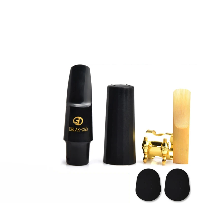 new French Style C50 Bakelite Sax Mouthpiece Saxophone Mouthpiece for Alto Tenor Soprano Sax 2025 Saxophone Popular Jazz Musical Style