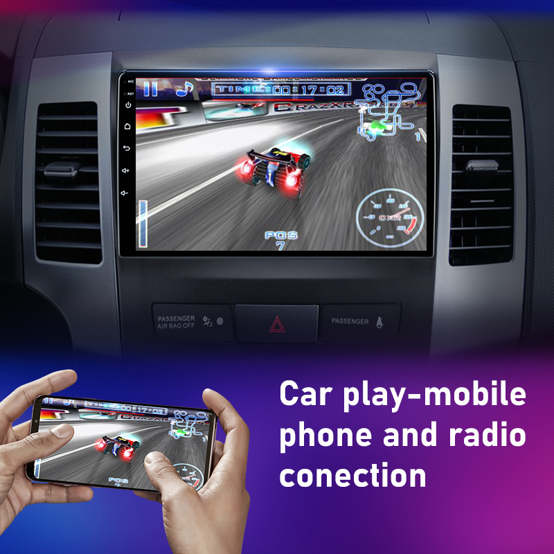 Srnubi 2 din Android 11 Carplay Car Radio for Mitsubishi Outlander 2 2005-2011 Multimedia Player 2Din Stereo DVD GPS Head Unit