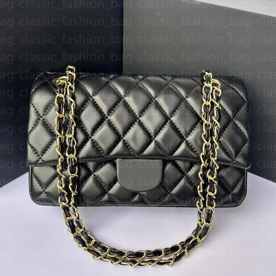 Top Tier Womens Mini Square Bag Real Leather Medium Caviar Lambskin Quilted Purse Small Double Flap Black Shouler Box Bag Luxury Designer Maxi Chain Strap HandBag