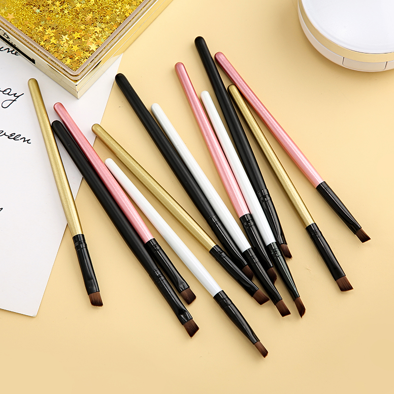 cbbea Eyeliner Eyebrow Pcs Brush Makeup Brushes Tool Angled Beauty tool Women Pro Cosmetics Make Up H es