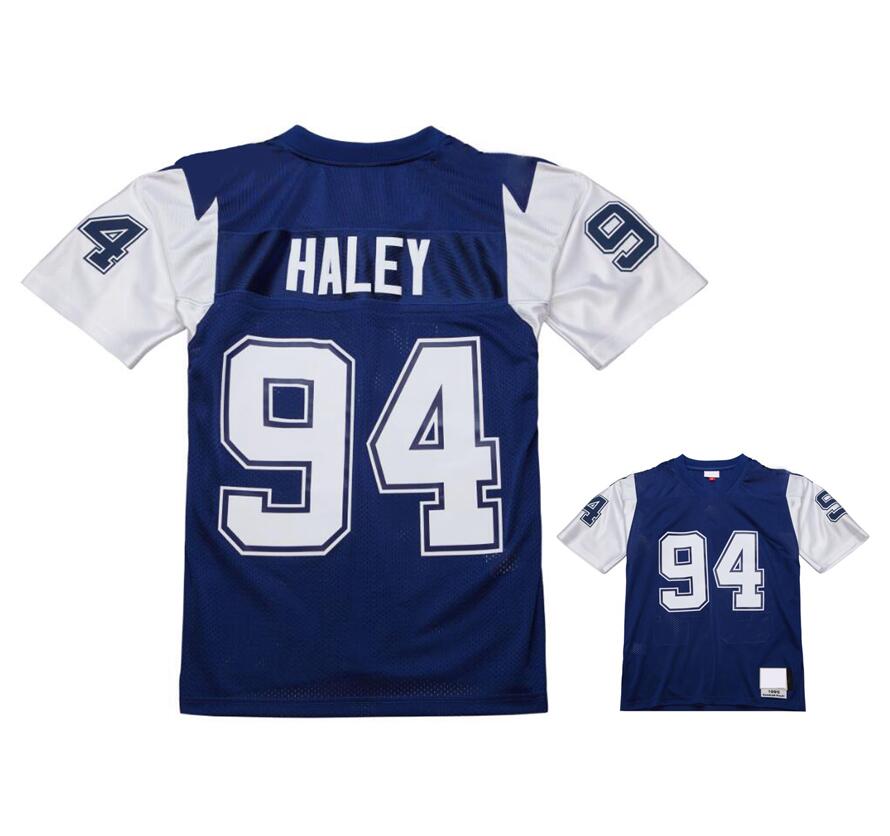 Stitched football Jerseys 94 Charles Haley 1995 mesh Legacy Retired retro Classics Jersey Men women youth S-6XL