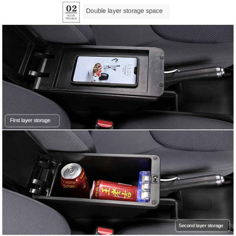 For Nissan Note Armrest Box For Nissan Note E-Power Central Storage Box Dedicated Interior Retrofit Car Accessories 2019-2024