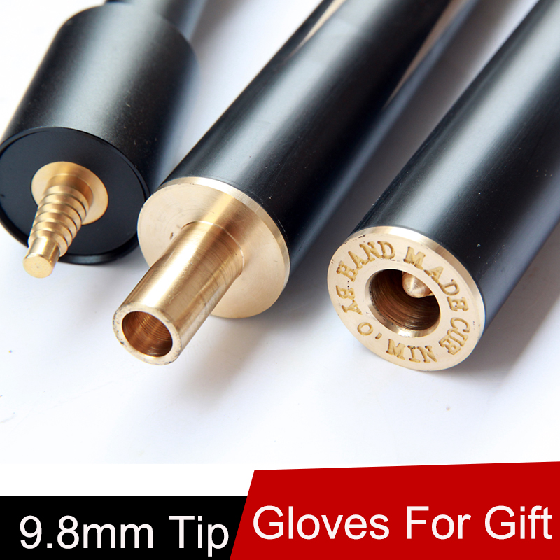 O'MIN Brand 3/4 Snooker Cue Stick 9.8mm Tip 3 4 Snooker Cues Case Set China Fast Shipment