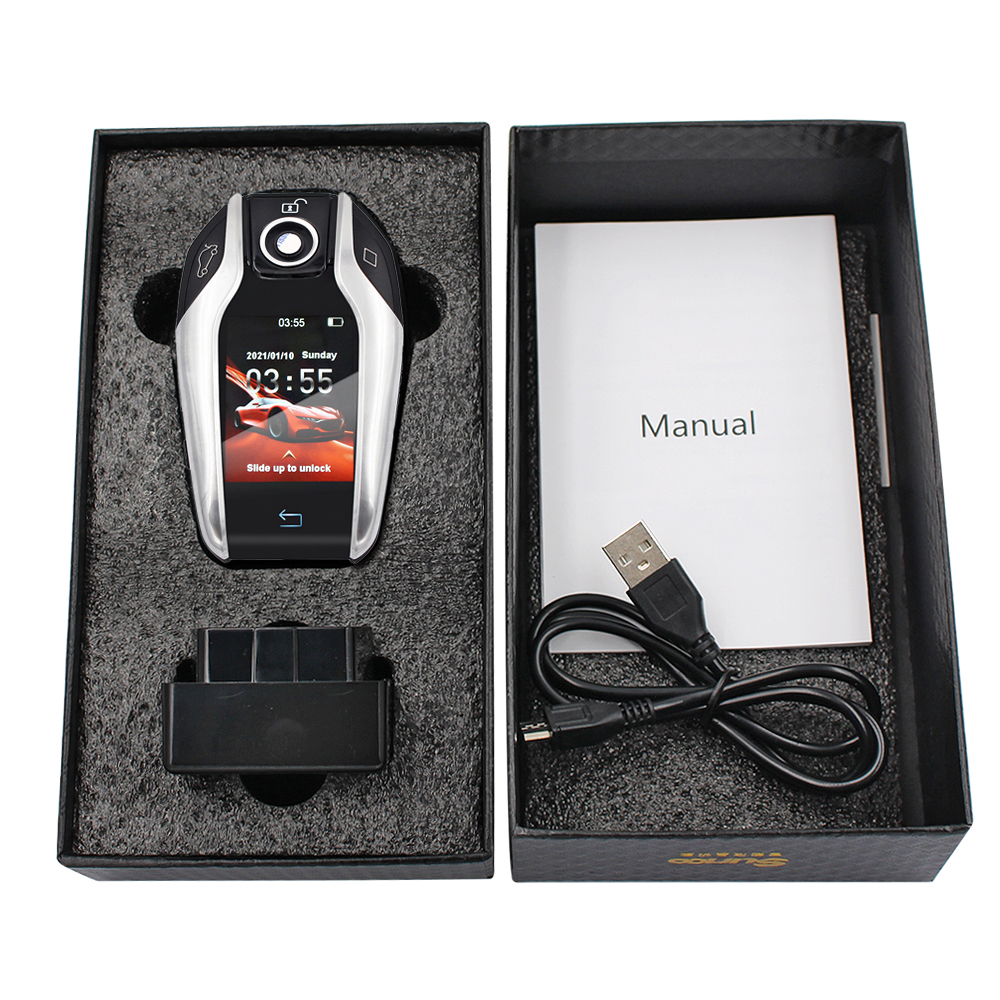 Newest TK800 Multi-language Modified Boutique Smart new Remote Car Key with LCD Screen and OBD for for Ford 2025 for Mazda for Toyota